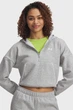 Жіноче світло-сіре худі Rival Flc Piped HZ Hoodie Under Armour SM 6003707-011 - изображение 1