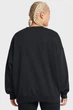 Жіночий чорний світшот UA Rival Fleece OS Crew Under Armour XL 1386463-001 - зображення 2