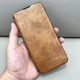 Шкіряний чохол-книжка Belora Samsung Galaxy A05 Brown Без бренду - зображення 2