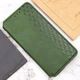 Кожаный чехол-книжка GETMAN Cubic (PU) для Xiaomi Redmi A3 Зеленый - изображение 5