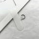 Вставка для шнурка узкая White - изображение 2
