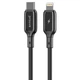 Дата кабель Proove Flex Metal Type-C to Lightning 27W (1m) Black - зображення 1