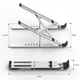 Подставка для ноутбука WIWU S400 Laptop stand Silver - изображение 4