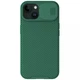 Карбоновая накладка Nillkin CamShield Pro Magnetic для Apple iPhone 15 (6.1") Deep Green - изображение 6