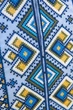 Дитяча лляна вишиванка для хлопчика Україна 110см блакитна з жовто блакитним орнаментом (9019876110) - зображення 4