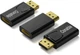Адаптер Conable DisplayPort to HDMI, 4K@30Hz, 1440p@60Hz, 1080p@120Hz, black - изображение 2