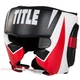 Боксерський шолом TITLE MMA Command Black/White/Red L (капа в комплекті) - изображение 2