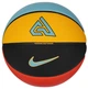Мяч баскетбольный Nike ALL COURT 2.0 8P G ANTETOKOUNMPO DEFLATED черный, желтый, голубой, красный Унисекс - изображение 1