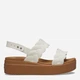 Жіночі сандалії Crocs Brooklyn Woven Upper LW Chk 209977-0WV 36-37 (W6) 22 см Білі (196265722846) - зображення 1