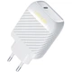 Мережевий зарядний пристрій Luxe Cube Dynamic 18W (1USBх3A) White (4446689880643) - зображення 1