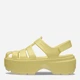Женские сандалии Crocs Stomp Fisherman Hgh Shine Sndl Btc 210057-76O 42-43 (M9/W11) 27 см Светло-желтые (196265681433) - изображение 3