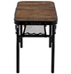Стол Bo-Camp Woodbine 56x34 см Black/Wood look (1404191) (DAS303265) - изображение 3