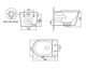 Унитаз подвесной Qtap Scorpio Ultra Quiet, с сиденьем Slim Duroplast/Soft-close/Quick relase QT14332380ASW - изображение 8