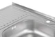 Кухонная мойка Brinex 6080-R 0.6 мм, накладная BRIN6080RSAT06 - изображение 5