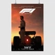 Постер "F1 Фильм", F1 the Movie (2025), Формула Один, гонки, болид, A2 60×41 см (id7035) - изображение 1