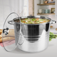 Кастрюля нержавеющая Maestro 240 мм х 18 л MR-3517-24 (MR-3517-18) - изображение 1