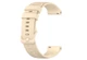 Силиконовый ремешок BROS DESIGN 22 мм beige для умных smart и наручных часов, с быстросъёмными ушками - зображення 1
