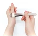 Набор 7 кистей для макияжа CLAIRE Makeup brush set с розовым чехлом, отделением для хранения - изображение 4