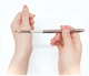 Набор 7 кистей для макияжа CLAIRE Makeup brush set с розовым чехлом, отделением для хранения - изображение 6