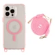 Чохол TPU+PC LanyardCase with MagSafe для iPhone 13 Pro Колір Pink - зображення 1