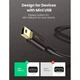 Кабель UGREEN US132 USB 2.0 Male to Mini 5 Pin Male 3m, Black - изображение 4