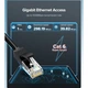 Кабель UGREEN NW102 Cat 6 U / UTP Lan Cable 1m, Black - изображение 4