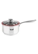 Ковш Krauff Prime Chef со стеклянной крышкой 12 см/0.7 л 26-238-067 - изображение 1