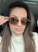 Стильные женские солнцезащитные очки с поляризацией и UV защитой RN6075-3 - изображение 9