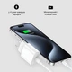 Зарядное устройство с быстрой зарядкой Apple 35W, USB-C, iPhone 15, iPhone 16, iPhone 17, MacBook, Apple Watch и AirPods, Xiaomi, универсальное - изображение 3