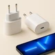 Зарядное устройство с быстрой зарядкой Apple 35W, USB-C, iPhone 15, iPhone 16, iPhone 17, MacBook, Apple Watch и AirPods, Xiaomi, универсальное - изображение 5