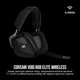 Навушники Corsair Void RGB Elite Wireless Premium Gaming Headset 7.1 Surround Carbon (CA-9011201-EU) - зображення 5