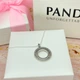 Серебряное ожерелье Пандора Pandora с фирменным логотипом 397410CZ - изображение 3