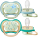 Smoczek ortodontyczny Philips AVENT Ultra Air Nighttime 0-6m 2 szt SCF376/18 (8720689016667) - obraz 2