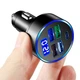АВТО зарядка OLAF 3.1 USB 4в1 Tupe-C тестер вольтметр зарядное прикурка - изображение 6