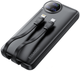 Портативная батарея Essager Heteromypil 22.5W digital display 20000mAh Li-Pol QC3.0 Black - изображение 2