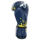 Перчатки боксерские тренировочные на липучке Mike Tyson SP-Sport 4263 размер 10 унций Blue-Yellow - изображение 4