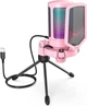 Микрофон конденсаторный настольный игровой FIFINE A6V AMPLIGAME (A6V) с поп-фильтром / Pink - изображение 1