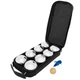 Игра петанк бочче в чехле SP-Sport French Balls 5340 8 шаров диаметром 7,3 см - зображення 1