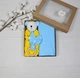 Набор для малыша: пеленка, комфортер, грызкнок a.l.babybox Патриотический 2 - изображение 1