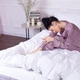 Простынь MirSon Satin Stripe 30-0001 White 150 х 220 см (2200005245859) - изображение 3