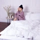 Простынь MirSon Satin Stripe 30-0001 White 150 х 220 см (2200005245859) - изображение 6