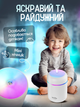 Увлажнитель воздуха ультразвуковой ночник для дома Brillix AirGlow 2F диффузор с led подсветкой 280мл + 4 сменных фильтра в комплекте увлажнители диффузоры - изображение 6