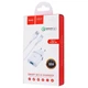Зарядний пристрій Hoco C12Q 1USB 18W + Type-C Cable White - зображення 3