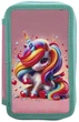 Пенал шкільний 2 відділення без наповнення Class 25301C Cute Unicorn - зображення 1