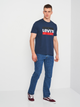 Koszulka męska bawełniana Levi's Sportswear Logo 39636-0003 L Granatowa (5400537535191) - obraz 3