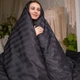 Простынь на резинке MirSon Satin ELIT Graphite 80 х 190 см (2200001435186) - изображение 5