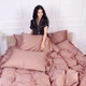 Простынь на резинке MirSon Satin Premium 0165 Estella 90 х 190 см (2200001078437) - изображение 5