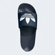 Женские шлепанцы для пляжа Adidas Adilette Lite FU8299 40.5 (7 UK) 25.5 см Collegiate Navy (4062055565152) - изображение 6