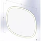 Зеркало Devit Ovale 90x90 см с LED-подсветкой, тачсенсором и подогревом 4409090 - изображение 3