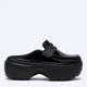 Женские мюли Crocs Stomp High Shine Loafer Blk 210659-001 42-43 (M9/W11) 27 см Черные (196265829972) - изображение 1